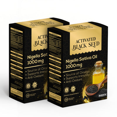 AVANTIC Black Gold Duo | Natural Immune & Antioxidant Support