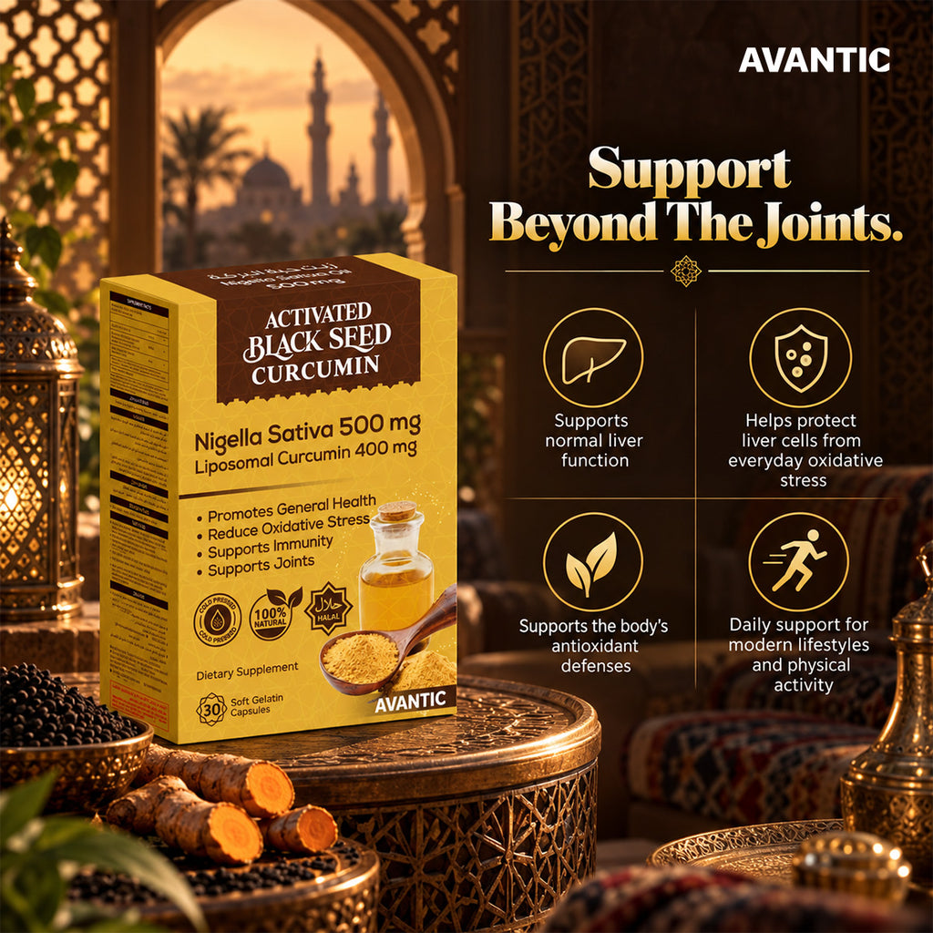 Activated Black Seed Curcumin – Support beyond the joints: normal liver function and antioxidant defenses [en]