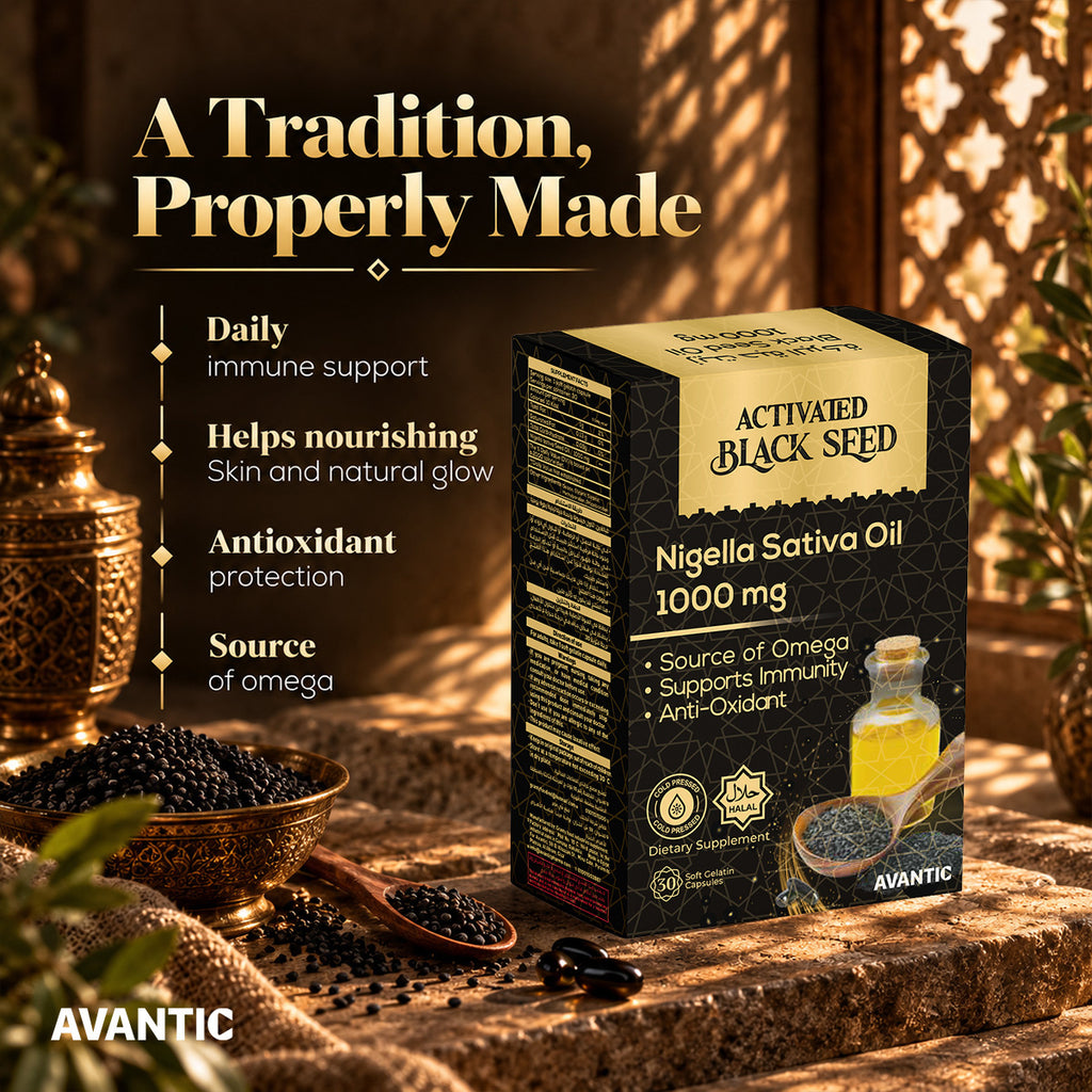 Activated Black Seed – A tradition, properly made: immune support and source of omega [en]