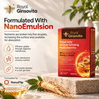 Royal Ginsovita – Formulated with NanoEmulsion by NanoFlip for better absorption [en]