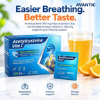 Acetylcysteine Vita C – Easier breathing, better taste, orange flavour [en]