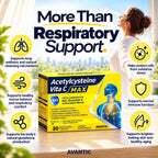Acetylcysteine Vita C MAX – More than respiratory support: immune, antioxidant and glutathione support [en]