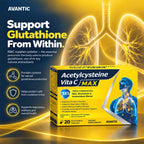 Acetylcysteine Vita C MAX – Supports glutathione production from within [en]