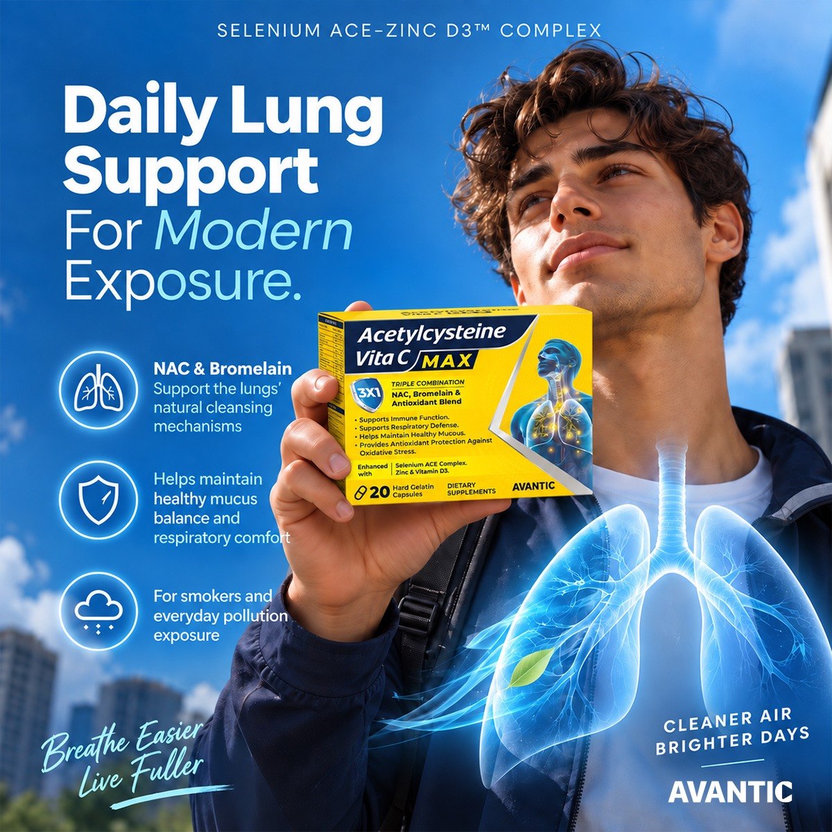 Acetylcysteine Vita C MAX – Daily respiratory support for modern exposure [en]