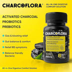 Avantic Charcoflora | Activated Charcoal, Probiotics & Digestive Support