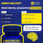 Avantic Ginko Multivit | Ginkgo Biloba, Panax Ginseng & B-Complex
