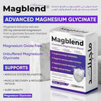 Avantic Magblend 5-in-1 Chelated Magnesium 210mg Tablets | Muscle & Nervous System Support