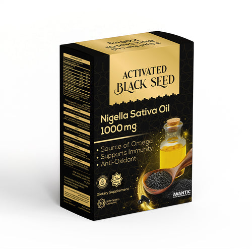 Activated Black Seed Oil 1000mg | Immune Softgels