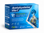 أسيتيل سيستايين فيتا سي من أفانتك – 10 أكياس فوارة بنكهة البرتقال | Avantic Acetylcysteine Vita C 300mg + Vitamin C 500mg Effervescent Sachets