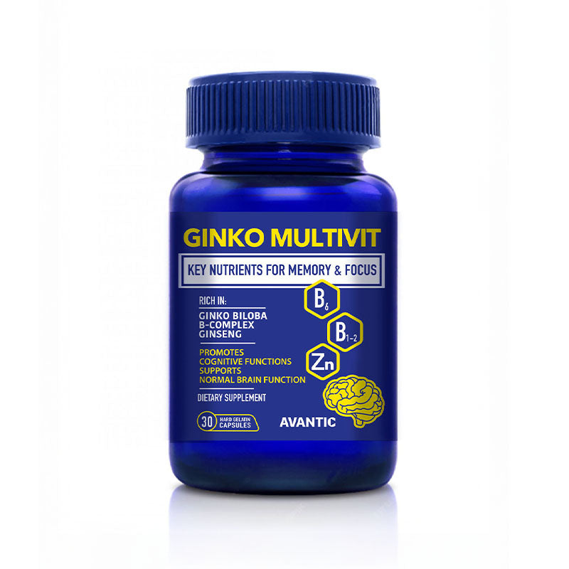 Ginko Multivit | Ginkgo Biloba, Panax Ginseng & B-Complex