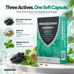 MintoCarbon – Three actives in one soft capsule: activated charcoal 145 mg, anise oil 50 mg, peppermint oil 48 mg [en]