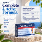 VariGuard – Supplement facts: complete 4-active formula [en]
