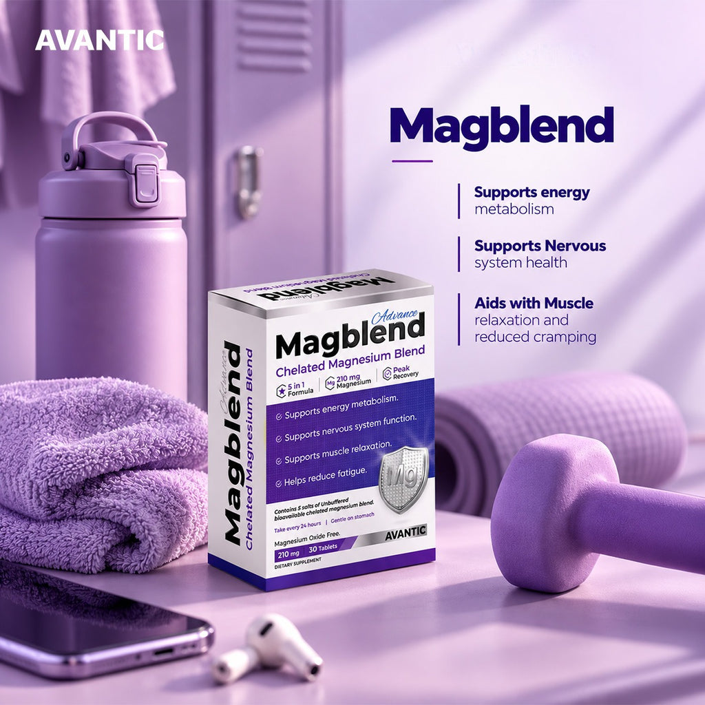 Magblend – Supports energy metabolism, nervous system health and muscle relaxation [en]