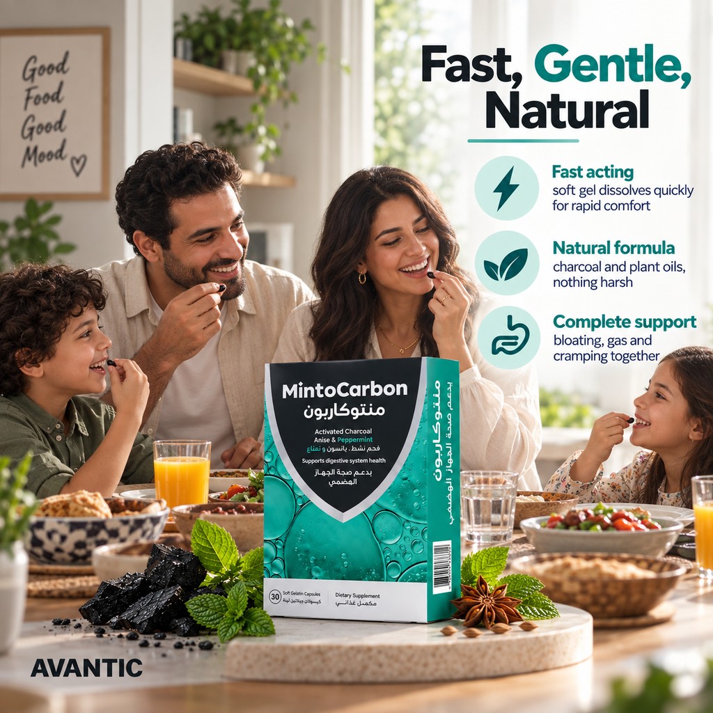 MintoCarbon – Digestive comfort after family meals [en]
