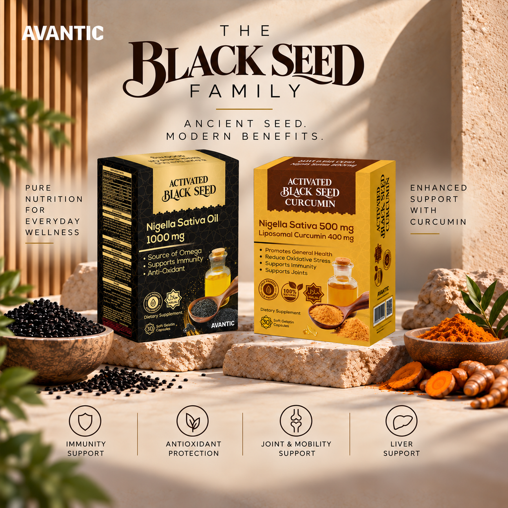 The Avantic Black Seed family – Activated Black Seed and Activated Black Seed Curcumin [en]