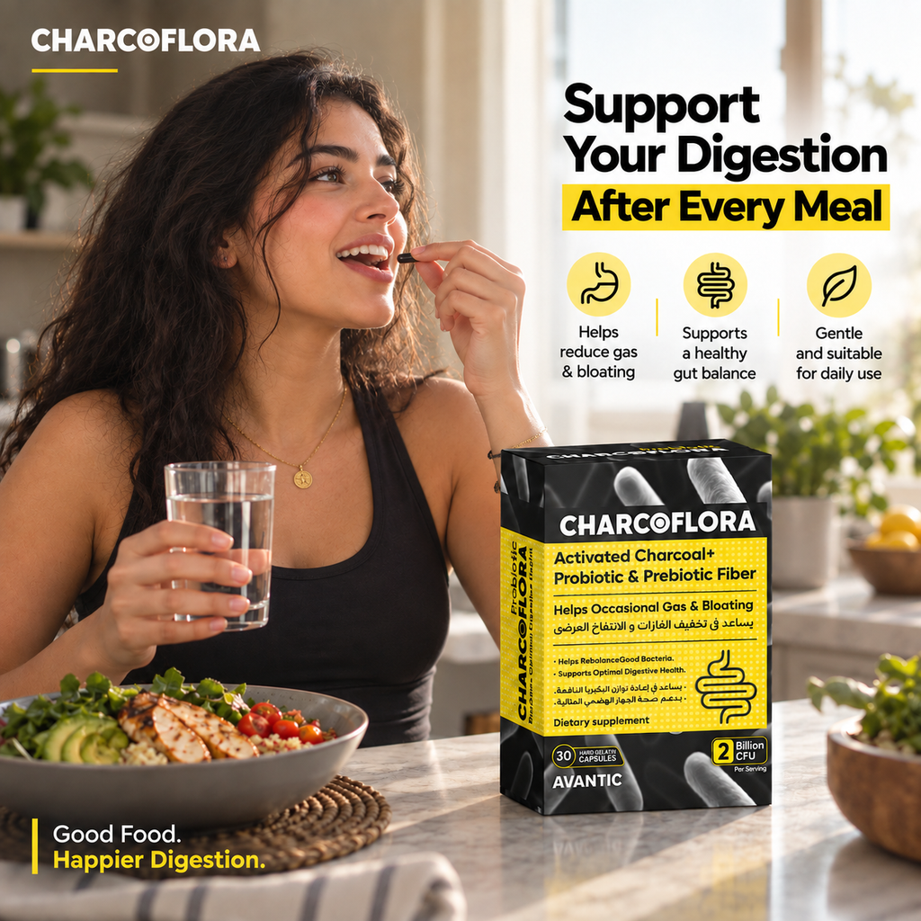 Charcoflora – Support your digestion after every meal [en]